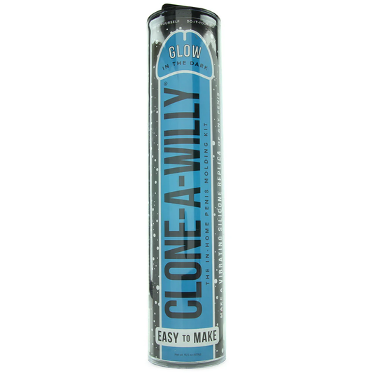 Clone-A-Willy Glow in the Dark in Blue