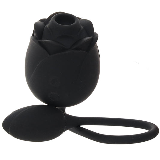 Dark Blushing Rose with Vibrating Egg